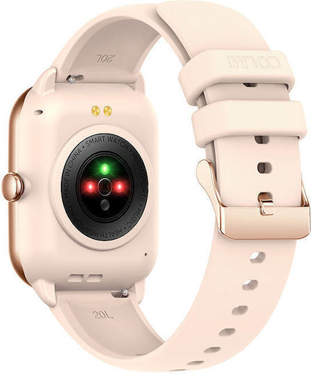 Colmi C61 Aluminium Smartwatch with Heart Rate Monitor (Pink) vue 5