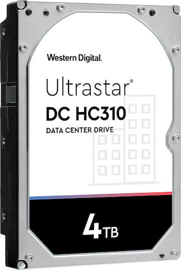 Western Digital Ultrastar DC HC310 4TB HDD Hard Drive 3.5" SAS 3.0 7200rpm with 256MB Cache for Server 0B36048 vue 3