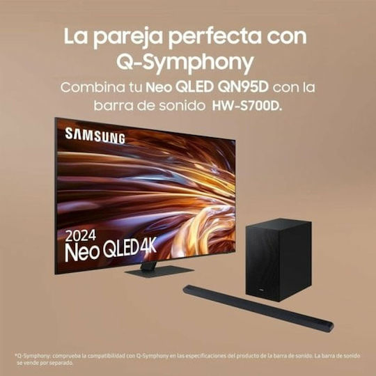Samsung Smart Television 65" 4K UHD Neo QLED TQ65QN95DATXXC HDR (2024) view 8