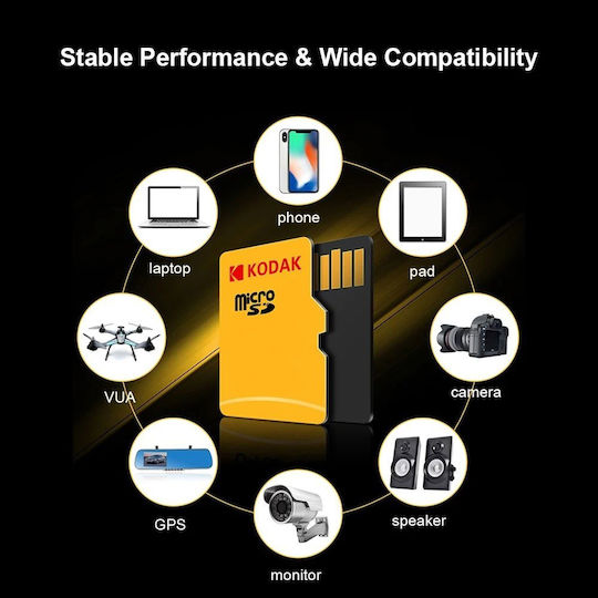 Kodak Extra Performance SDHC 8GB Class 10 with Adapter view 4