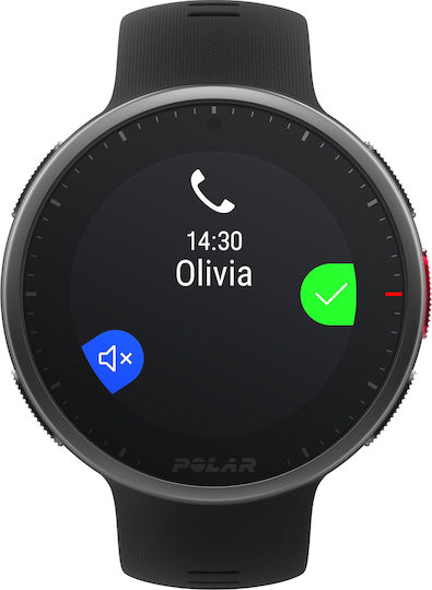 Polar Vantage V2 Aluminium 47mm Waterproof Smartwatch with Heart Rate Monitor (Black) view 4