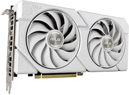 Asus GeForce RTX 4070 Super 12GB GDDR6X Dual Evo White OC Edition Graphics Card vue 2