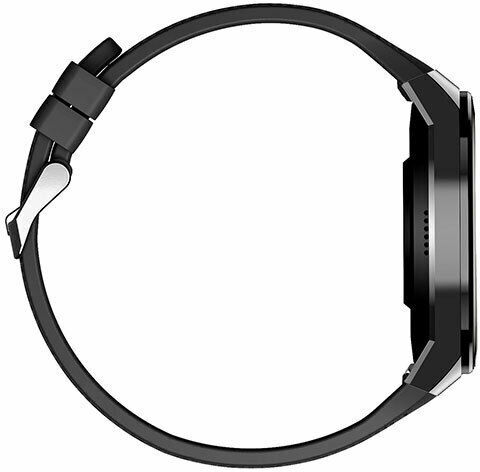 Egoboo SN90 Smartwatch with Heart Rate Monitor (Black) view 4
