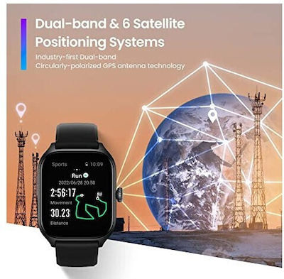 Amazfit GTS 4 Aluminium 43mm Waterproof Smartwatch with Heart Rate Monitor (Misty White) view 3