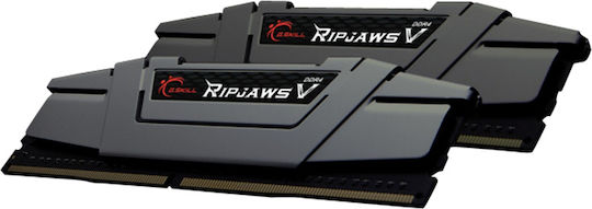 G.Skill Ripjaws V DDR4 16GB RAM with 2x8GB Modules and Speed 3200 for Desktop F4-3200C16D-16GVGB view 2