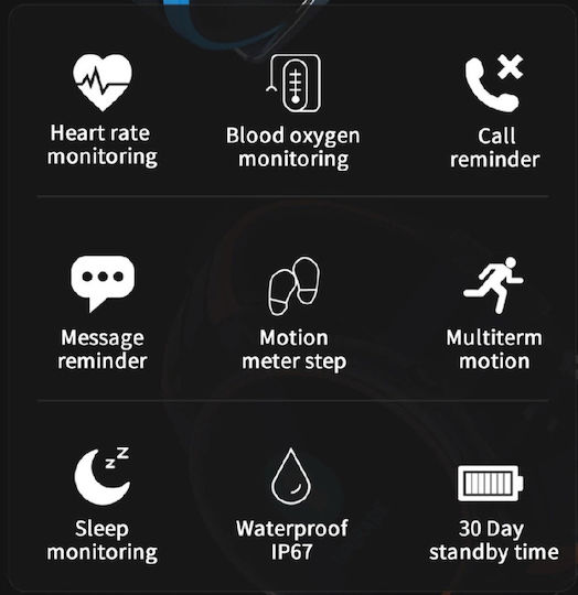 Z8 44mm Smartwatch with Heart Rate Monitor (Green) view 5