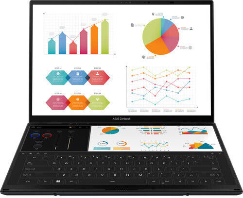 Asus Zenbook DUO UX8406 14" OLED Touchscreen 120Hz (Ultra 9-185H/32GB/1TB SSD/W11 Home) (US Keyboard) Ansicht 4