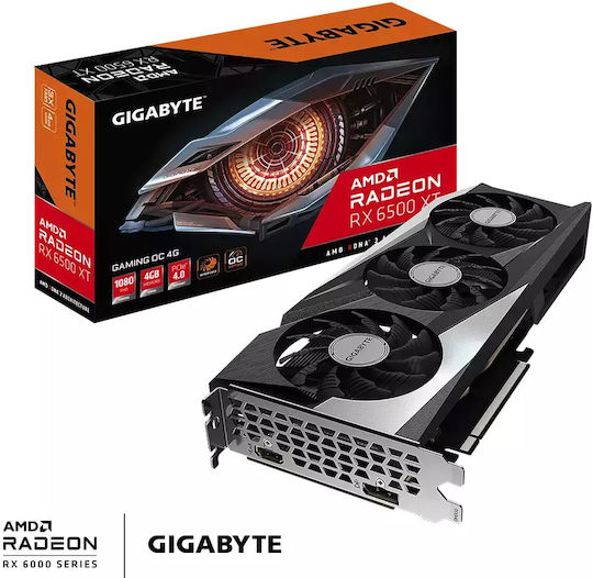 Gigabyte Radeon RX 6500 XT 4GB GDDR6 Gaming OC Graphics Card view 2