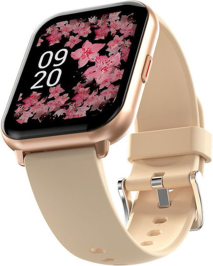 HiFuture FutureFit Zone 2 Smartwatch with Heart Rate Monitor (Pink) vista 5