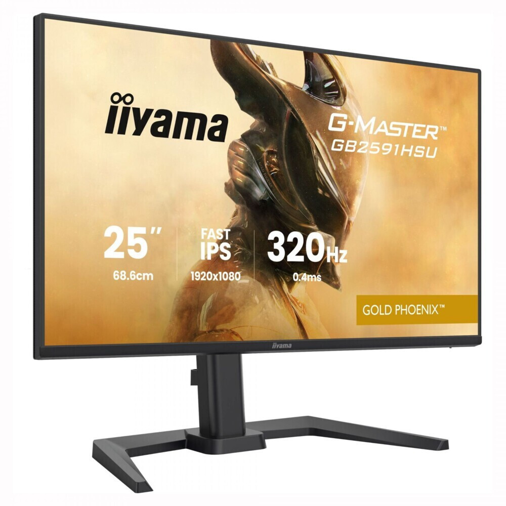 Iiyama GB2591HSU-B1 IPS HDR Gaming Monitor 24.5" FHD 1920x1080 320Hz view 5