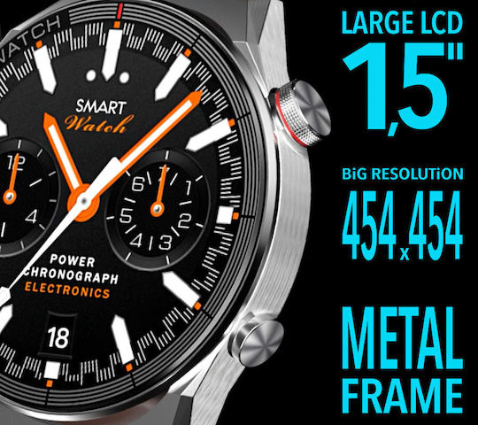 AGBarr Battery Watch with Metal Bracelet Ansicht 2