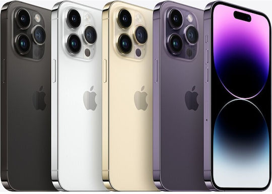Apple iPhone 14 Pro 5G (6GB/256GB) Gold view 6