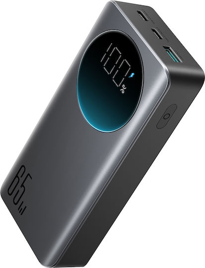 Joyroom JR-PBF04 Power Bank 20000mAh 65W with USB-A Port and 2 USB-C Ports Black