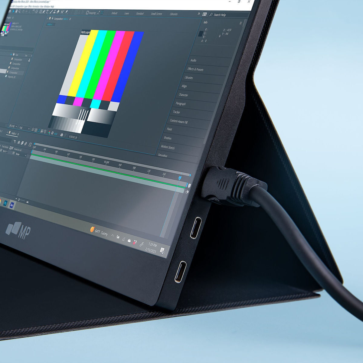 Mobile Pixels Fold TN Monitor 15.6" FHD 1920x1080 view 6