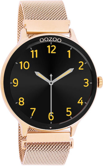 Oozoo Q00138 45mm Smartwatch with Heart Rate Monitor (Rose Gold) view 7