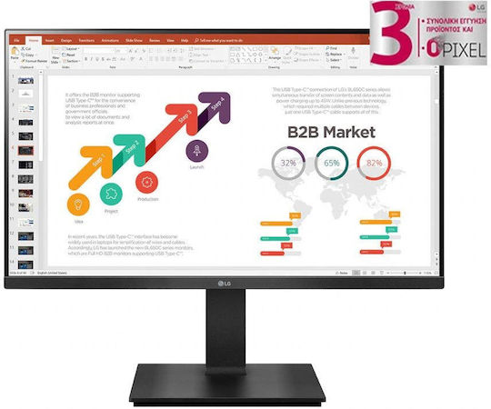 LG 27BP45YP IPS Monitor 24" FHD 1920x1080 with Response Time 5ms GTG view 3