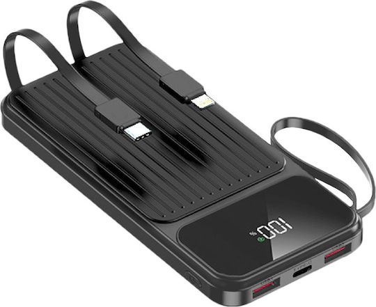 Maxlife MXPB-06 Power Bank 10000mAh 22.5W Power Delivery Black vue 2