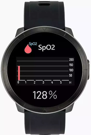 Watchmark WM18 Smartwatch with Heart Rate Monitor (Black) view 7