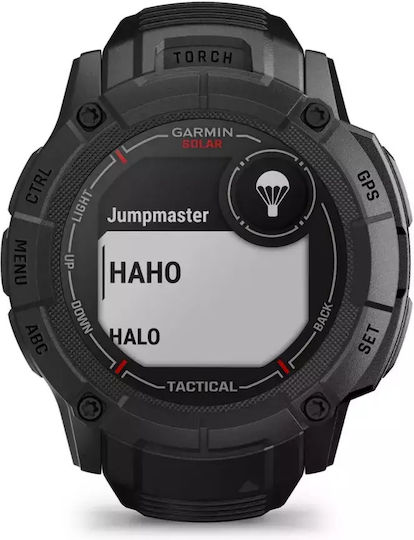 Garmin Instinct 2X Solar Tactical 50mm Waterproof Smartwatch with Heart Rate Monitor (Black) view 5
