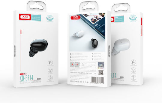 XO BE14 Mini In-ear Bluetooth Handsfree Earphone White view 2