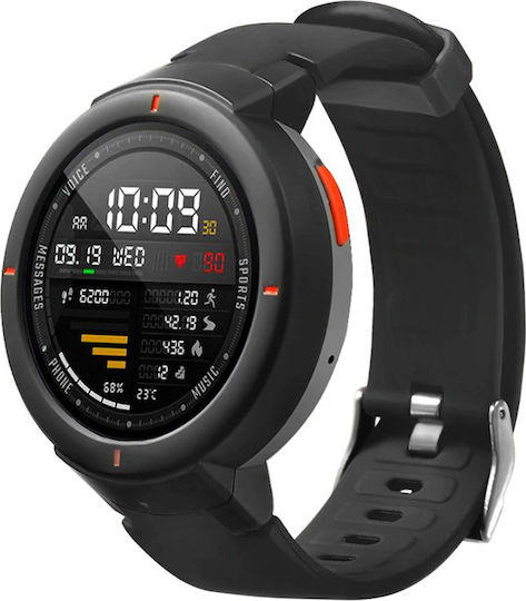 Amazfit Verge 43mm Smartwatch with Heart Rate Monitor (Black) view 6