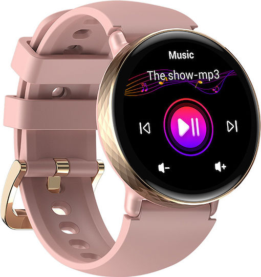 Zeblaze Lily 2 39mm Smartwatch with Heart Rate Monitor (Misty Pink) vista 3