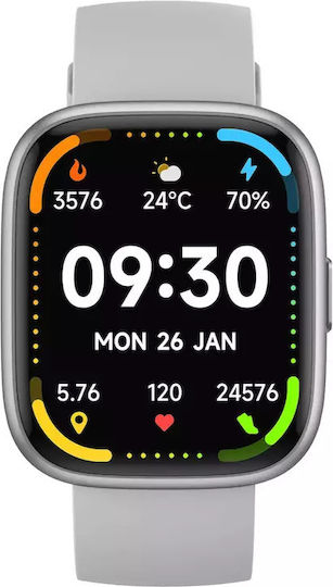 MaxCom Ecowatch 6 46mm with Heart Rate Monitor (Silver) view 6
