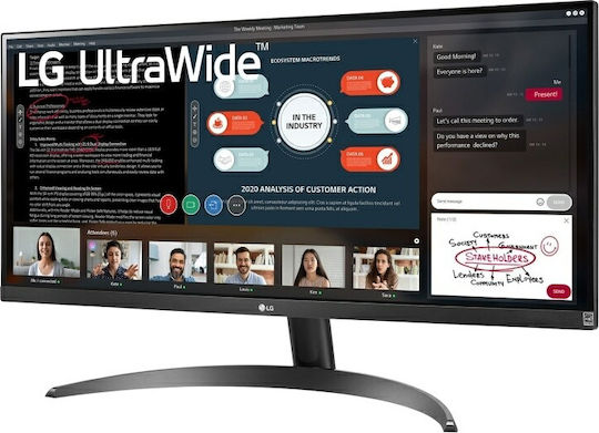 LG 29WP500-B Ultrawide IPS HDR Monitor 29" FHD 2560x1080 with Response Time 5ms GTG view 2