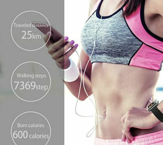 Z40 Smartwatch with Heart Rate Monitor (Black) view 5