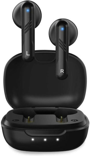Genius HS-M905BT In-ear Bluetooth Handsfree Earphones with Charging Case Black view 1