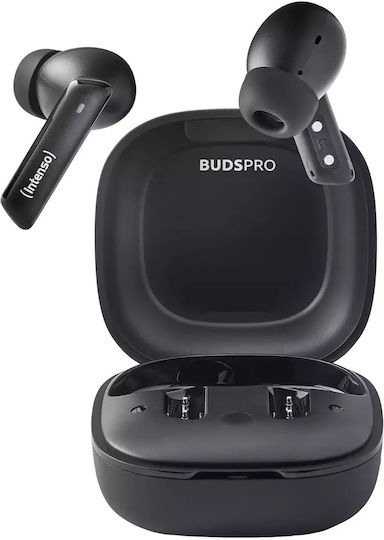 Intenso T500HAE In-ear Bluetooth Handsfree Earphones with Charging Case Black vue 4