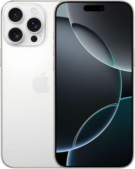 Apple iPhone 16 Pro Max 5G (8GB/256GB) White Titanium view 1