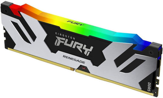 Kingston Fury Renegade RGB DDR5 with Module 1x16GB and Speed 6400 for Desktop KF564C32RSA-16