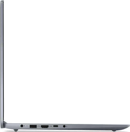 Lenovo IdeaPad Slim 3 15IRU8 15.6" IPS FHD (i7-1355U/16GB/512GB SSD/W11 S) Arctic Grey (GR Keyboard) view 4