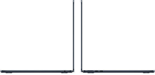 Apple MacBook Air 13" (2024) 13.6" Retina Display (M3-8-core/16GB/256GB SSD) Midnight (International English Keyboard) view 3