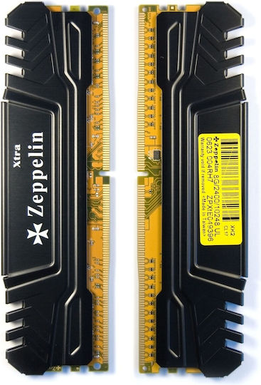 Zeppelin DDR4 16GB RAM with 2x8GB Modules and Speed 2400 for Desktop view 1