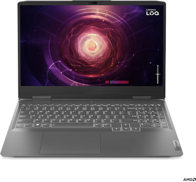 Lenovo LOQ 15APH8 15.6" IPS FHD 144Hz (Ryzen 7-7840HS/16GB/512GB SSD/GeForce RTX 4060/No OS) Storm Grey (US Keyboard)