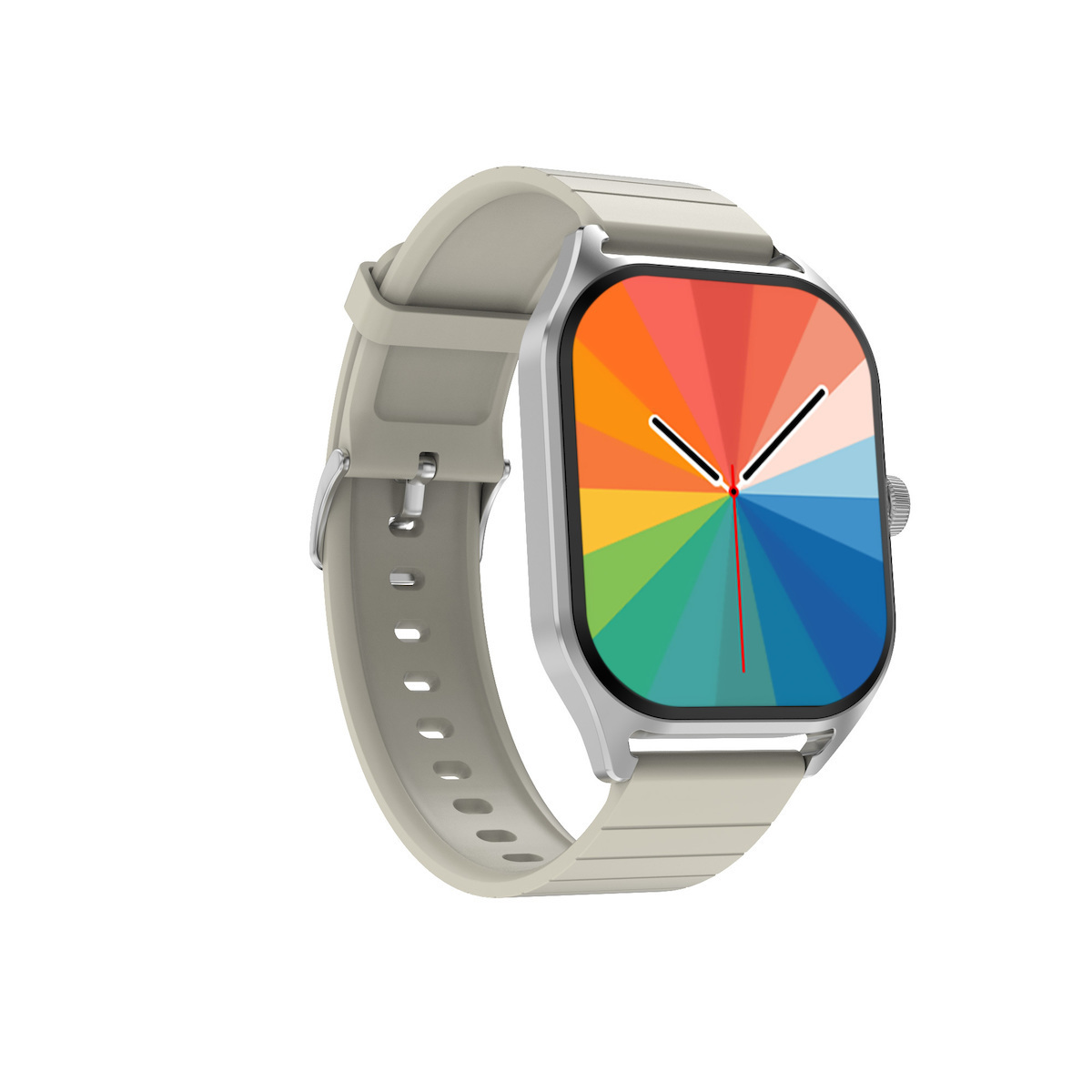 Aluminium Smartwatch with Heart Rate Monitor (Silver) view 4
