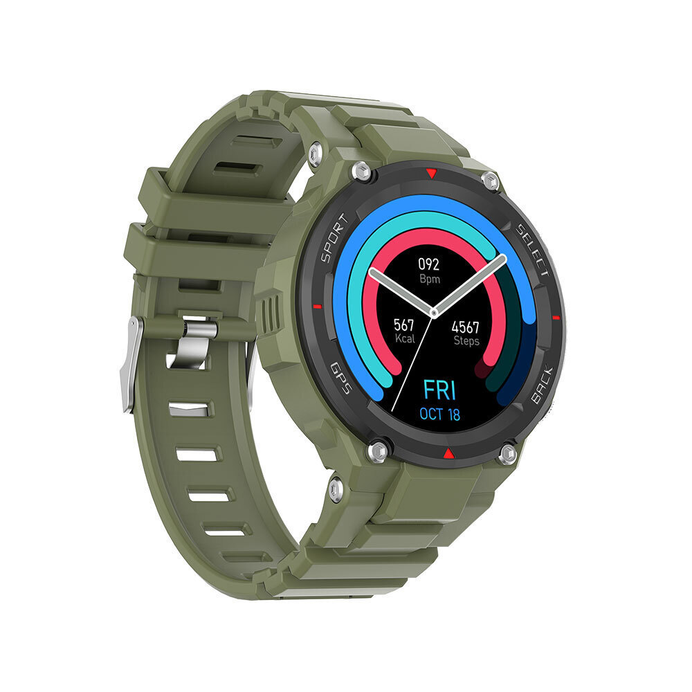 Aluminium Smartwatch with Heart Rate Monitor (Green) view 4