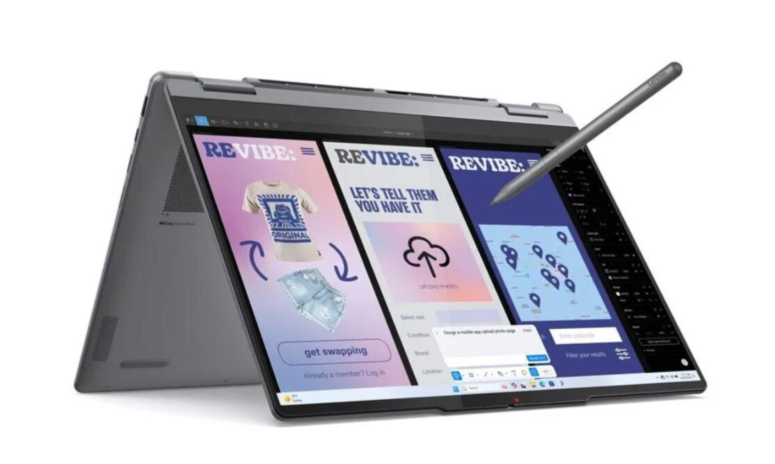 Lenovo Yoga 7 2-in-1 14ILL10 14" OLED FHD+ Touchscreen (Ultra 5-226V/16GB/1TB SSD/W11 Home) Luna Grey (US Keyboard) view 1