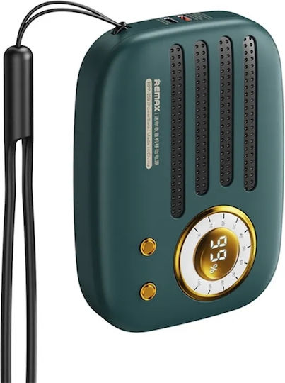 Remax RPP-209 Power Bank 10000mAh 22.5W with USB-A Port and USB-C Port Power Delivery Green