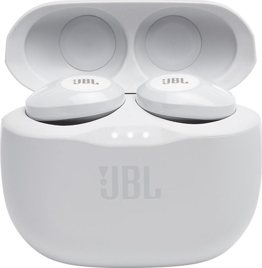 JBL Tune 125TWS In-ear Bluetooth Handsfree Earphones with Charging Case White view 5