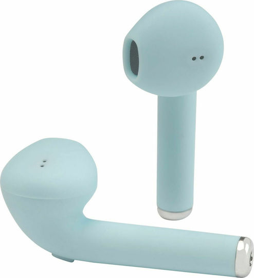 Denver TWE-46 In-ear Bluetooth Handsfree Earphones with Charging Case Light Blue view 2