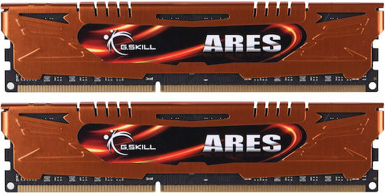 G.Skill Ares DDR3 16GB RAM with 2x8GB Modules and Speed 1600 for Desktop F3-1600C10D-16GAO vue 3
