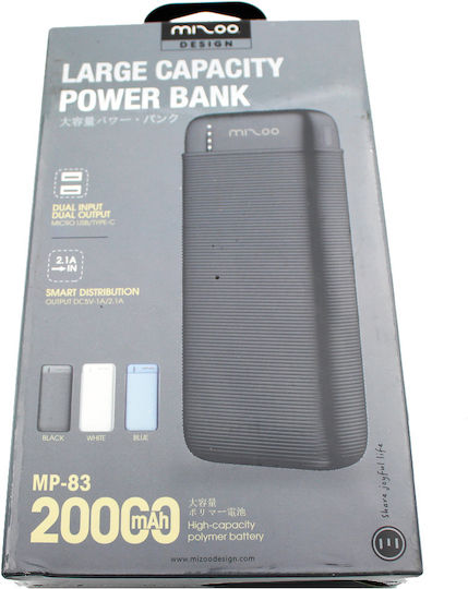 Power Bank 20000mAh Black view 1