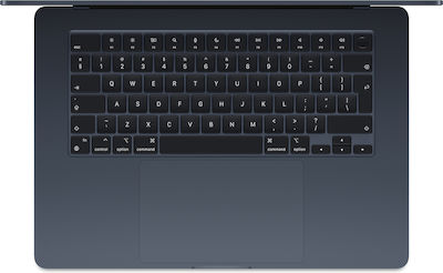 Apple MacBook Air 15" (2024) 15.3" Retina Display (M3-8-core/8GB/512GB SSD) Midnight (GR Keyboard) vue 2