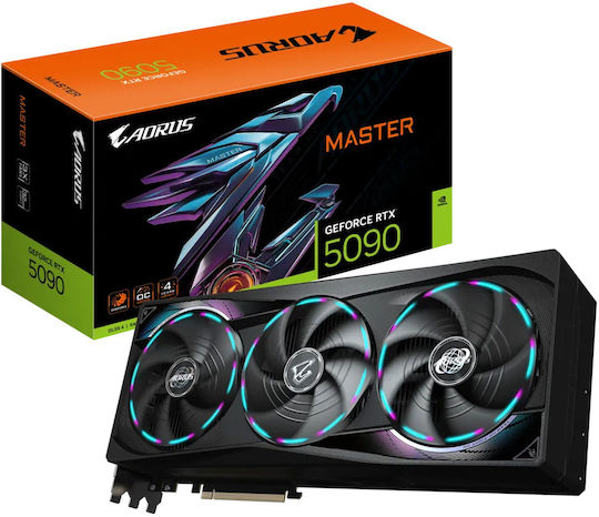 Gigabyte GeForce RTX 5090 32GB GDDR7 Aorus Master Graphics Card view 1