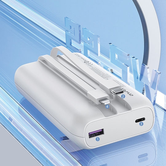 Awei P169K Power Bank 20000mAh 22.5W Power Delivery Black vue 5