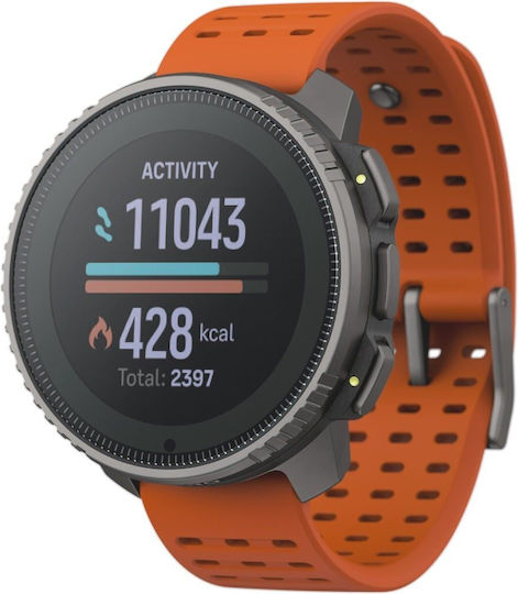 Suunto Vertical Titanium 49mm Waterproof Smartwatch with Heart Rate Monitor (Canyon) view 4