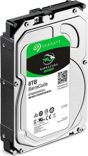 Seagate Barracuda 8TB HDD Hard Drive 3.5" SATA III 5400rpm with 256MB Cache for Desktop ST8000DM004 view 4